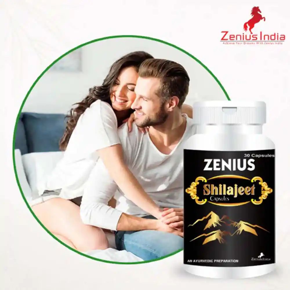 Zenius Shilajeet Capsule 100gm, 30 capsules on itshemp.in