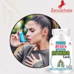 Zenius Asthma Care Capsule 100gm, 60 Capsules on itshemp.in