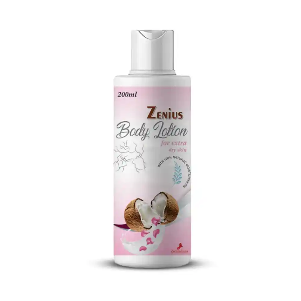 Zenius Body Lotion For Dry Skin & Remove All Sketch Marks Naturally 200ml on itshemp.in