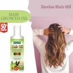 Zenius Hair Oil Is Beneficial For Hair Growth, Hair Fall & Reduces Dandruff 200ml on itshemp.in