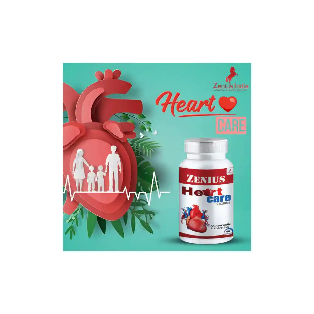 Zenius Heart Care Capsule 100gm, 60 Capsules on itshemp,in