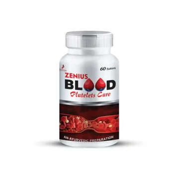 Zenius Blood Platelets Care Tablet For Low Blood Platelet 100gm, 60 Tablets on itshemp.in