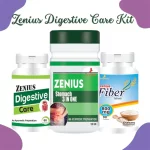 Zenius Digestive Care Kit For Fat Burner, Cholesterol Control, 60 Capsules & 60 Tablets & 100gm Powder on itshemp.in