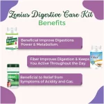 Zenius Digestive Care Kit For Fat Burner, Cholesterol Control, 60 Capsules & 60 Tablets & 100gm Powder on itshemp.in