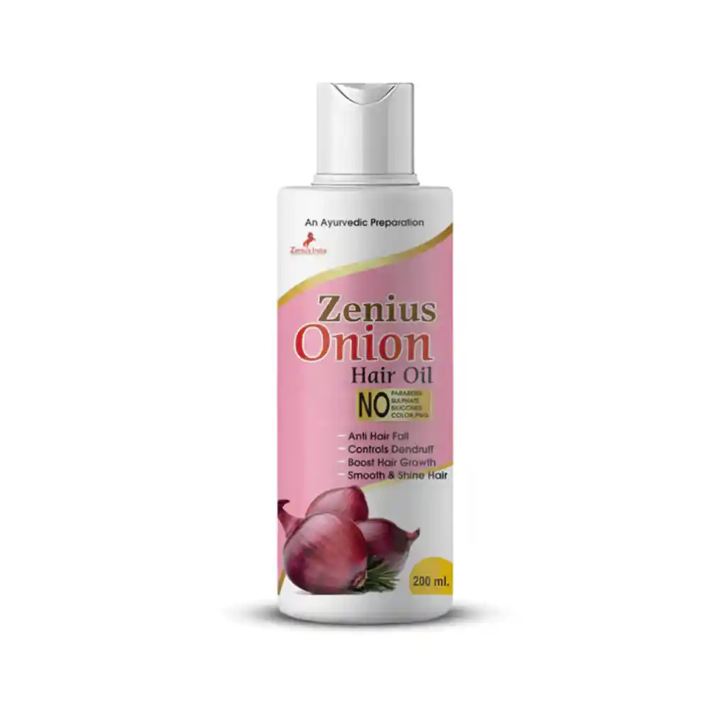 Zenius Onion Hair Oil For Hair Growth, 200ml on itshemp.in