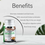 Zenius Slim Fit Capsule For Weight Loss Medicine Ayurvedic Fat Burner 100gm, 60 Capsules on itshemp.in