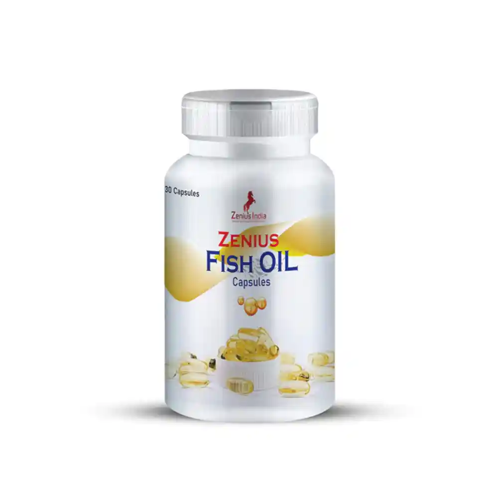 Zenius Fish Oil Capsules 100gm, 30 Capsules on itshemp.in