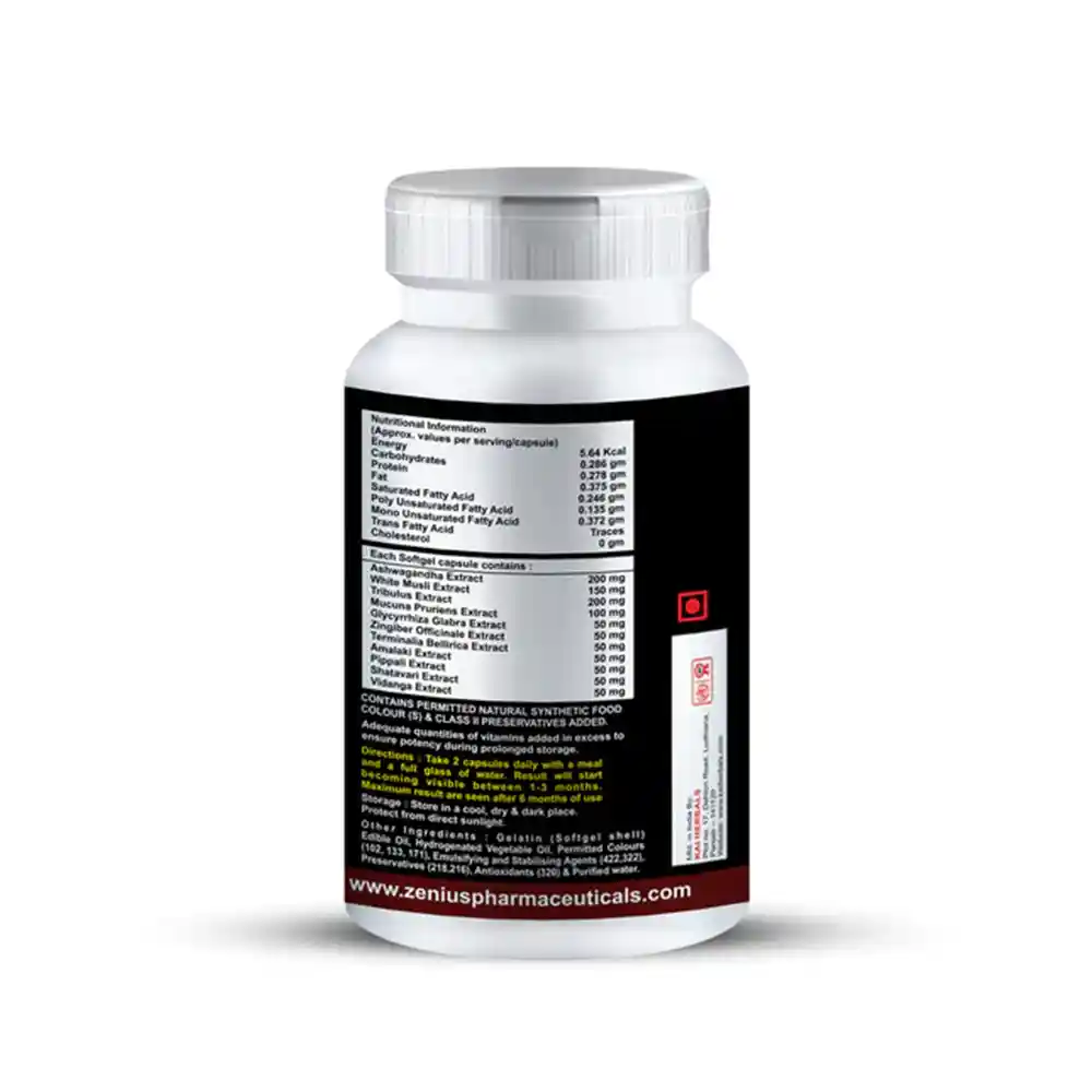 Zenius Grow Up Capsule For Weight Gain & Health Supplements For Men & Women 100gm, 60 Capsuleson itshemp.in