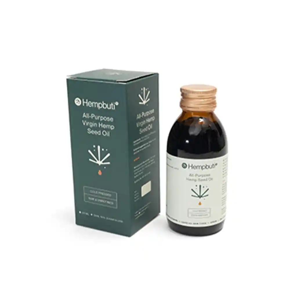 HB133015_1 Hempbuti Virgin Hemp Seed Oil 125 ml on itshemp.in