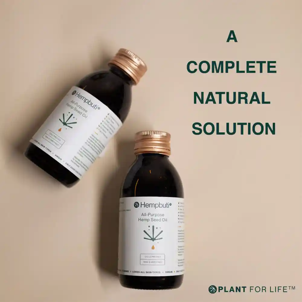 Hempbuti Virgin Hemp Seed Oil 125 ml on itshemp.in
