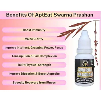 AptEat Swarna Prashan Kids Immunity Booster, 15ml on itshemp.in