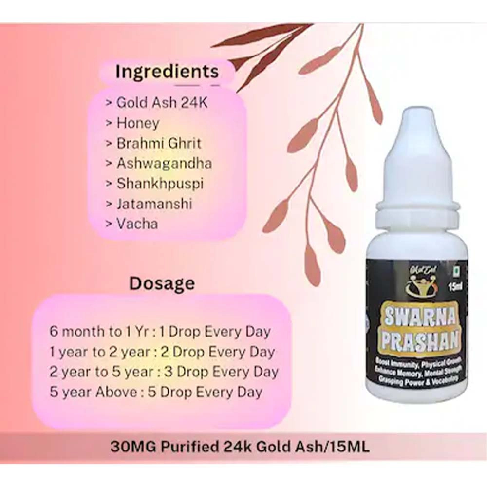 AptEat Swarna Prashan Kids Immunity Booster, 15ml on itshemp.in