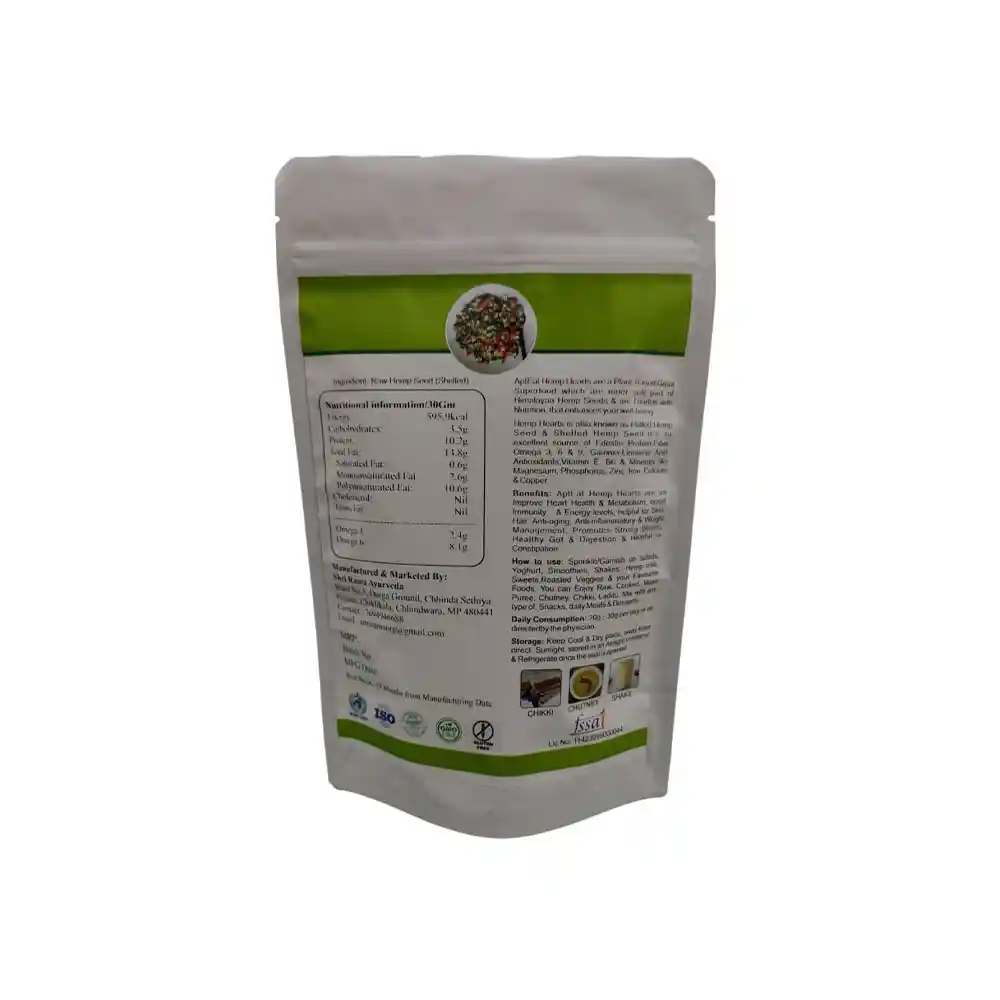 AptEat Hemp Hearts, 250gm on itshemp.in
