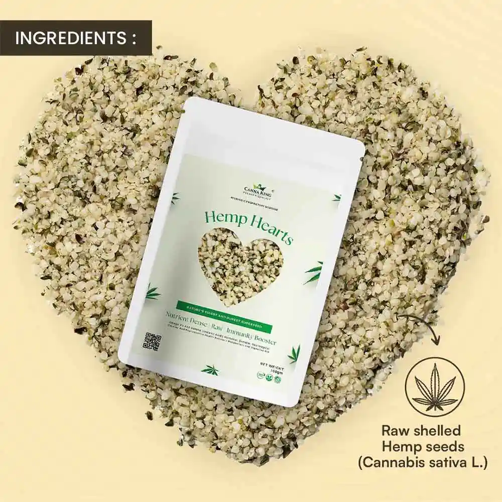 Cannaking Hemp Hearts (100gm-500gm) on itshemp.in