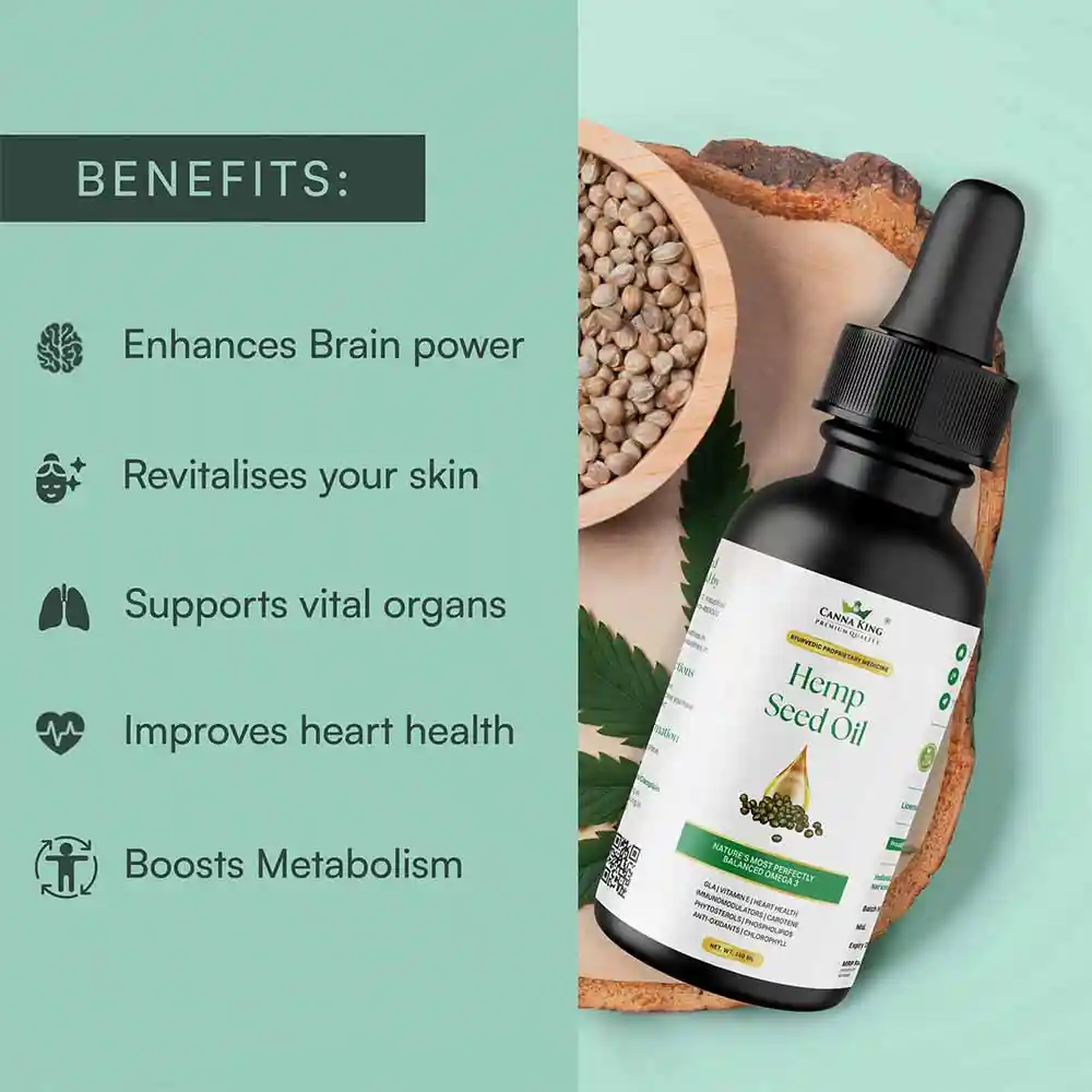 Cannaking Hemp seed oil (100ml-250ml)on itshemp.in