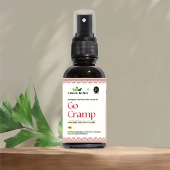 Cannaking Go-Cramp, Menstrual Pain Relief Spray (50ml ) on itshemp.in