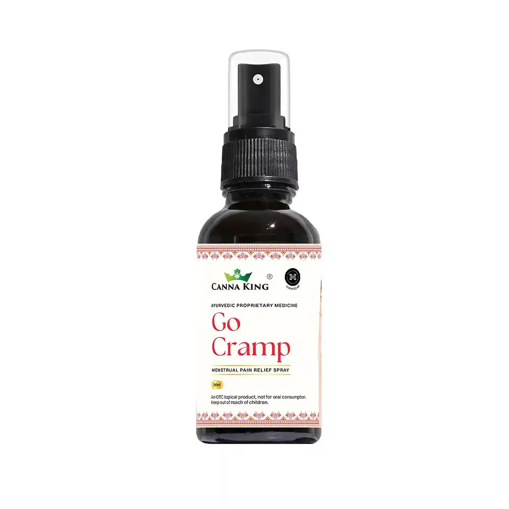 Cannaking Go-Cramp, Menstrual Pain Relief Spray (50ml ) on itshemp.in