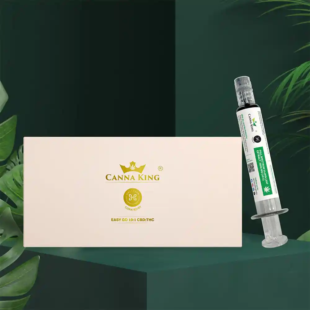 Cannaking Full Spectrum Vijaya (Hemp) Extract, 5000 mg, 10:1 CBD:THC - EASY GO on itshemp.in