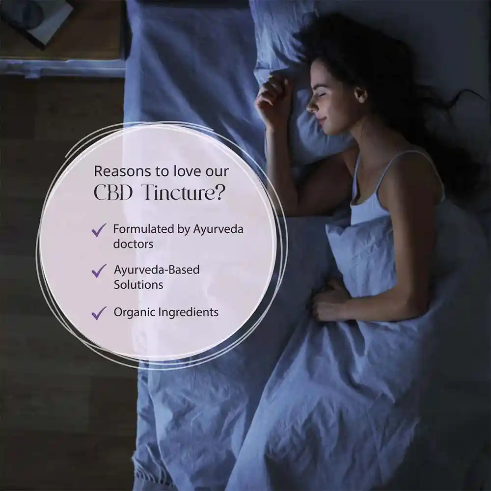 Oriaum Nisha Restful Nights Tincture 1500mg CBD, 30ml on itshemp.in