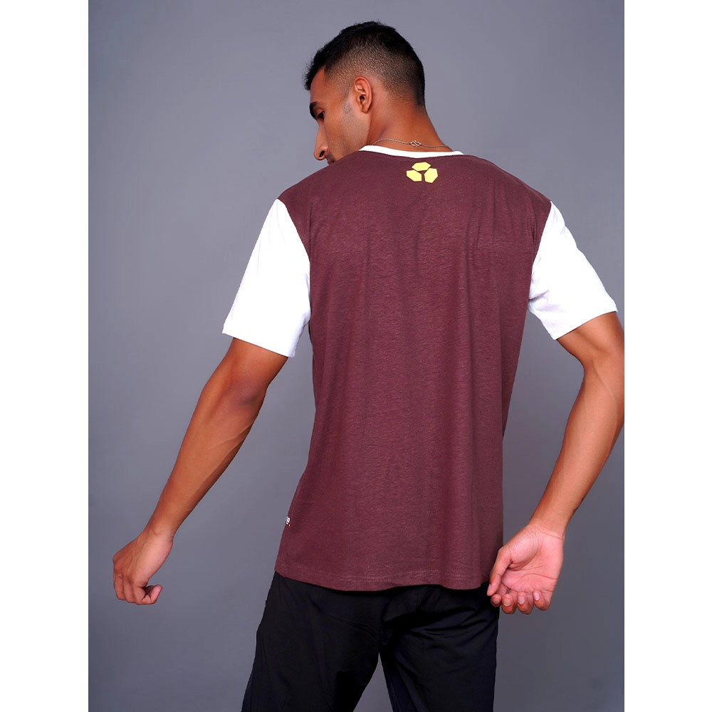 Core Nature Men's Bronze Hemp Tshirt (Wood Brown) - Image 2