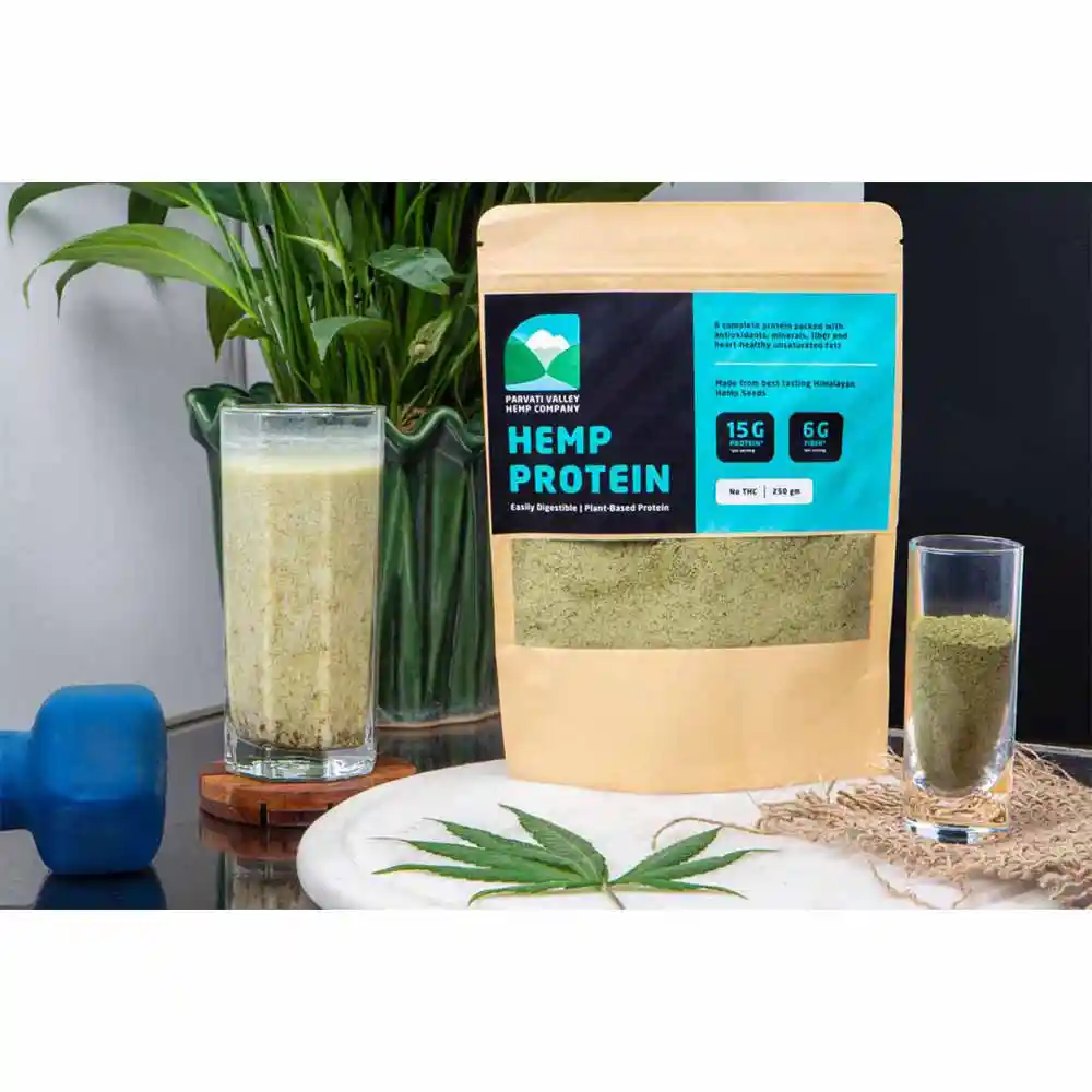 Parvati Valley Hemp Company Hemp Protein Powder (250gm-1kg) on itshemp.in