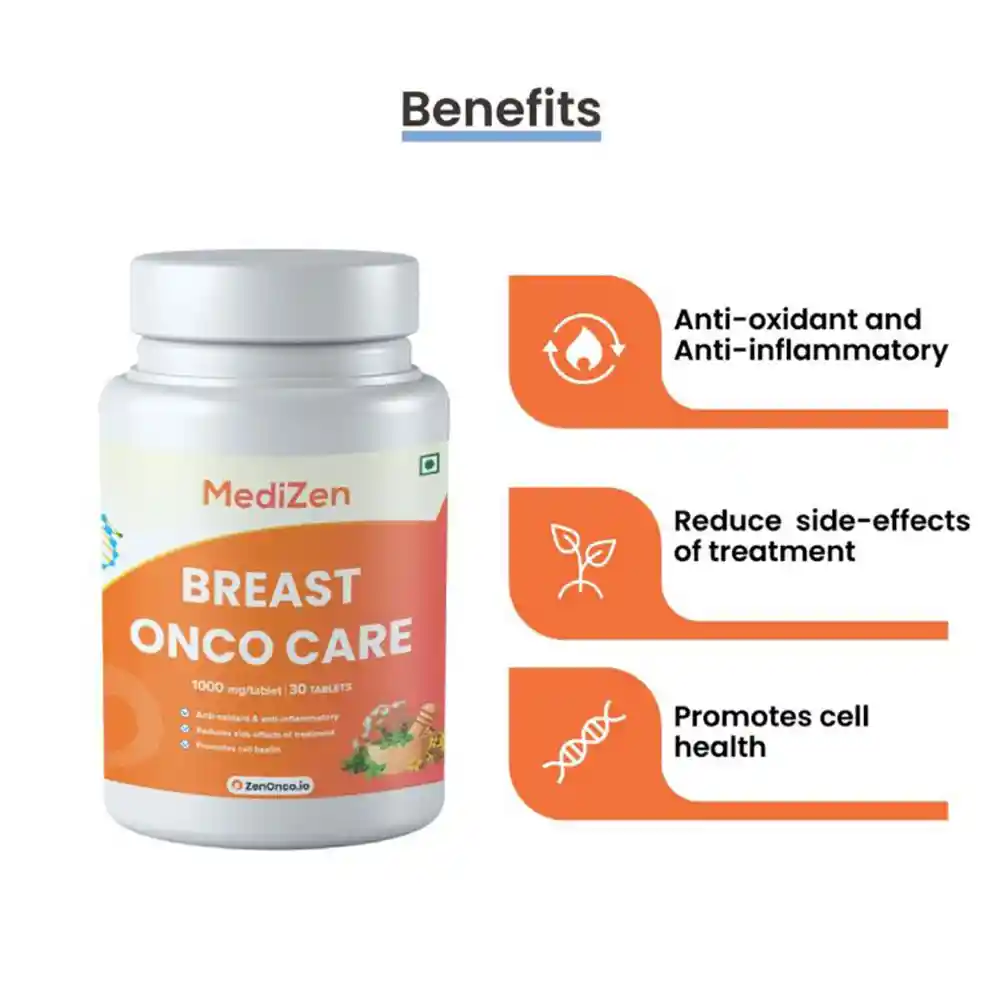 MediZen Breast Onco Care for Enhanced Breast Cancer Support (30 Tablets) on itshemp.in