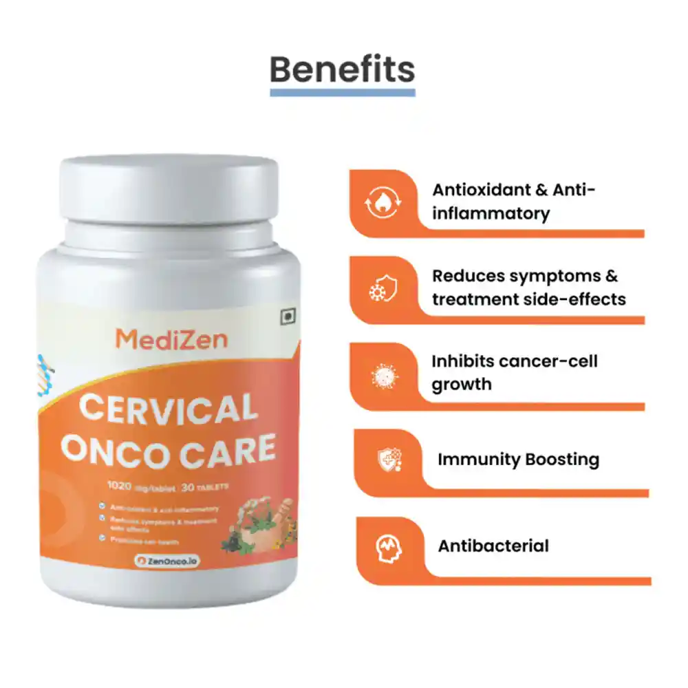 MediZen Cervical Onco Care for Specialized Cervical Cancer Support (30 Tablets) on itshemp.in