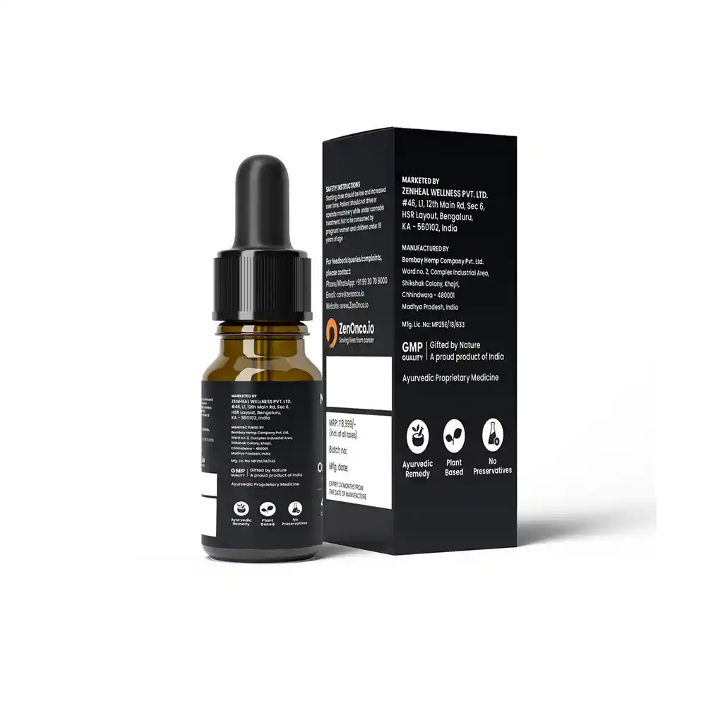 Medizen Onco Care for Pain Relief Oil, 4500 mg on itshemp.in