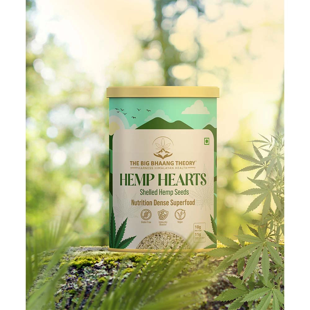 The Big Bhaang Theory Hemp Hearts , 200 gms on itshemp.in