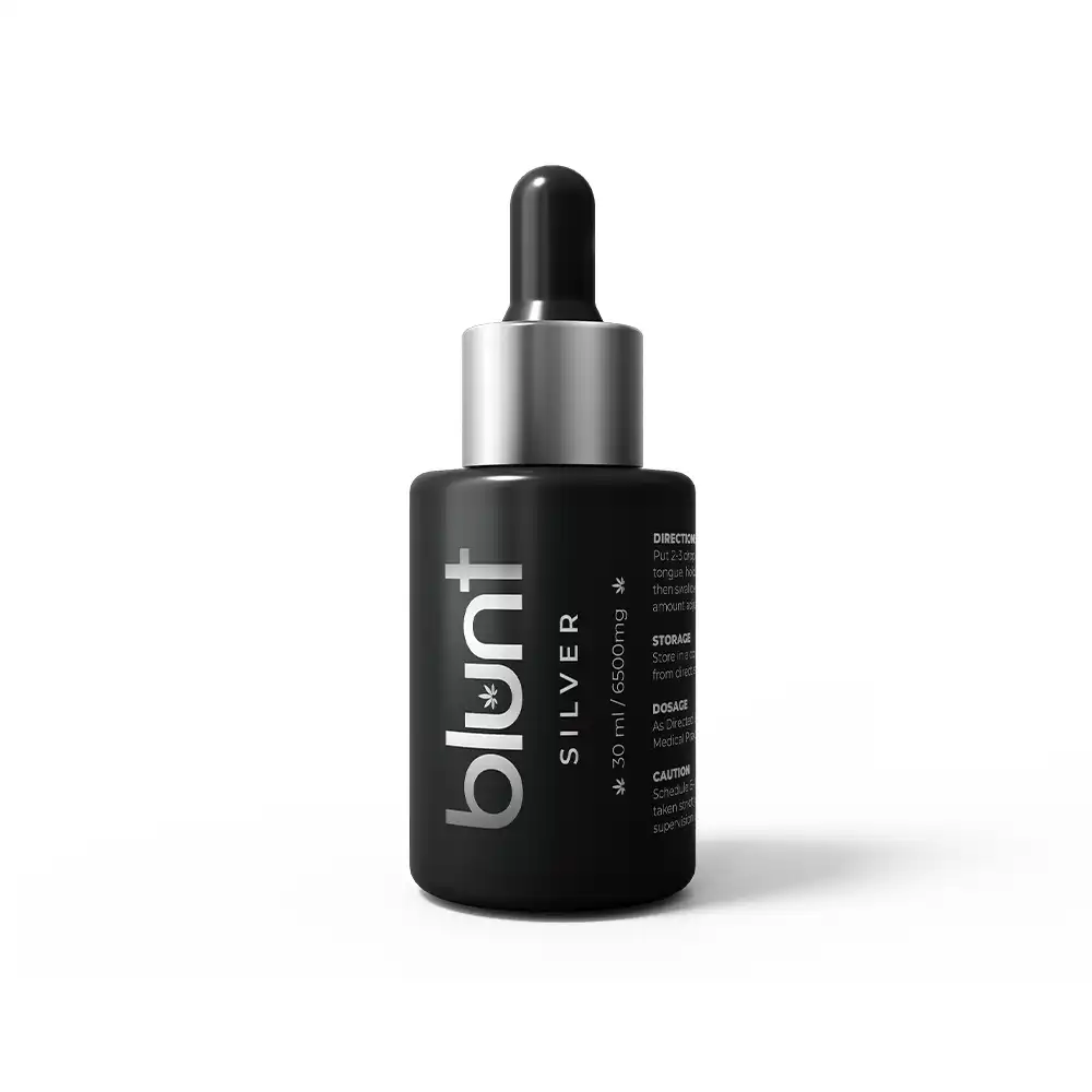 Blunt Essentials Blunt Silver 6500mg, (30ml) on itshemp.in