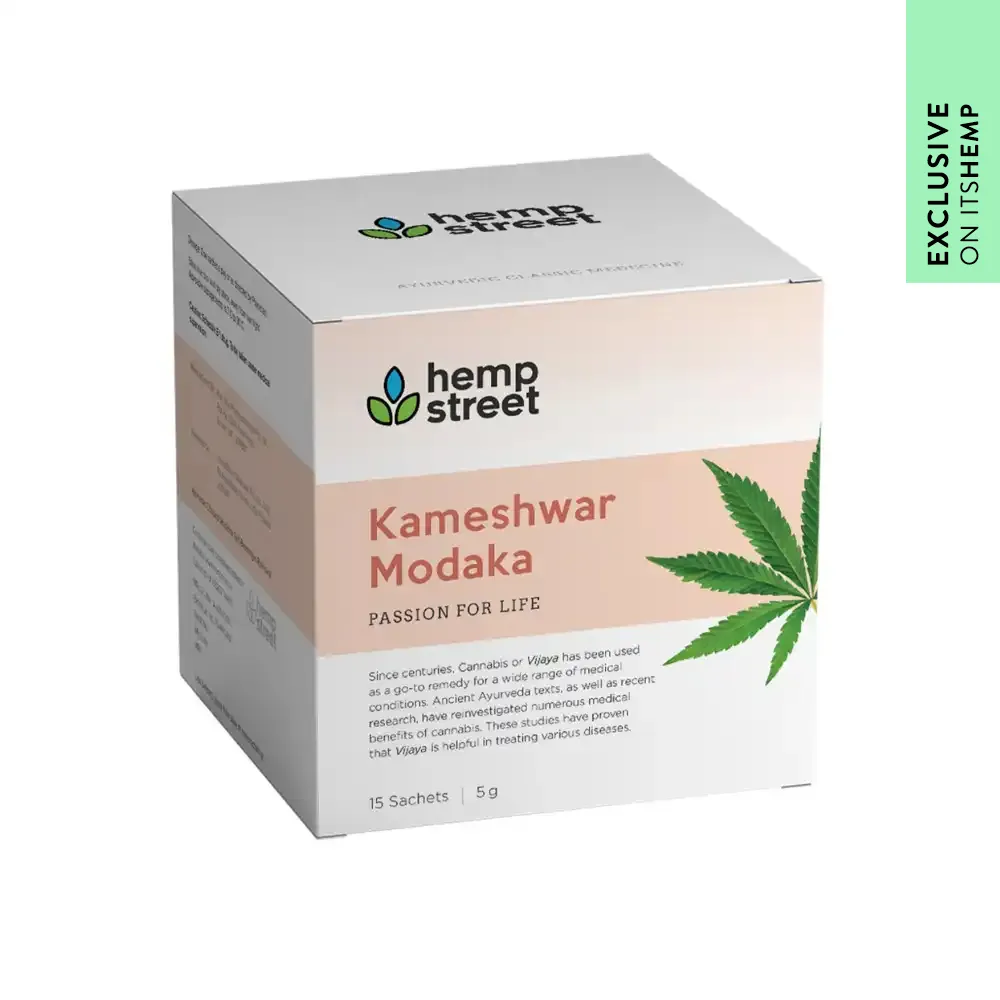 Hempstreet Kameshwar Modaka, 15 sachets (5g) - Image 1