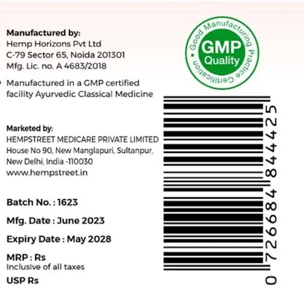 Hempstreet Manmath Ras, 40 Tablets - Image 3