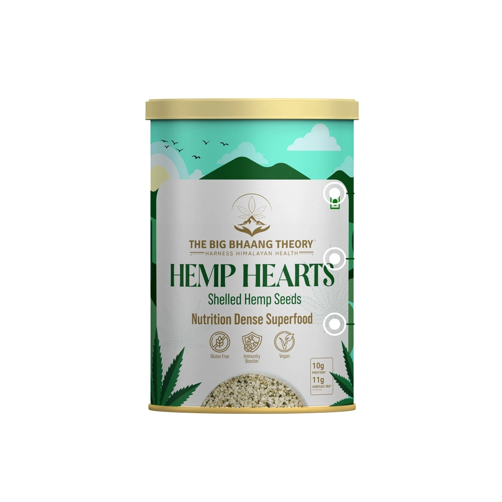 The Big Bhaang Theory Hemp Hearts , 200 gms on itshemp.in