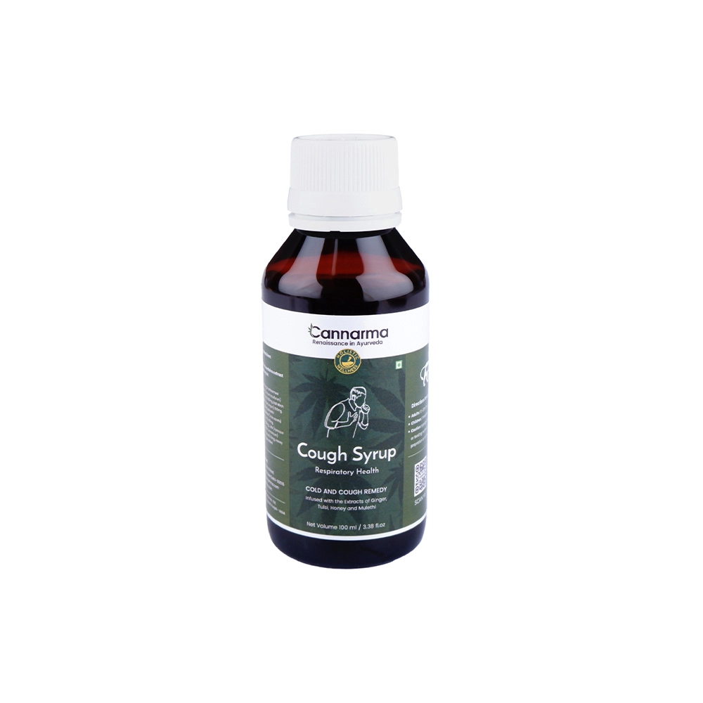 Cannarma Natural Cough Syrup, 100ml - Image 1