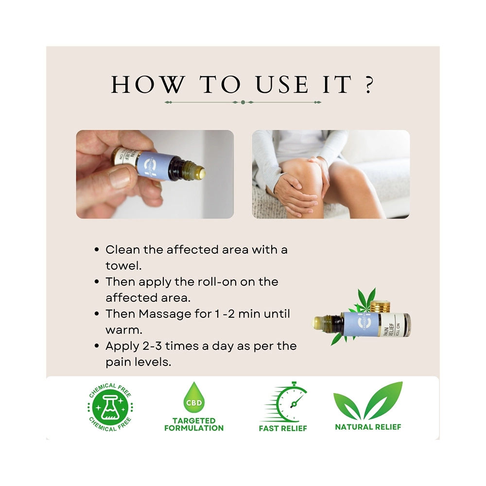 CannazoIndia Revive Pain Relief Roll On - Image 3