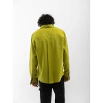 Cannabie Full sleeves Hemp Solid Shirt (Green) on itshemp.in