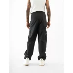 Cannabie Cargo straight fit Pants (Black) on itshemp.in