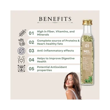 Cannazo India Hemp Hearts BENEFITS 1