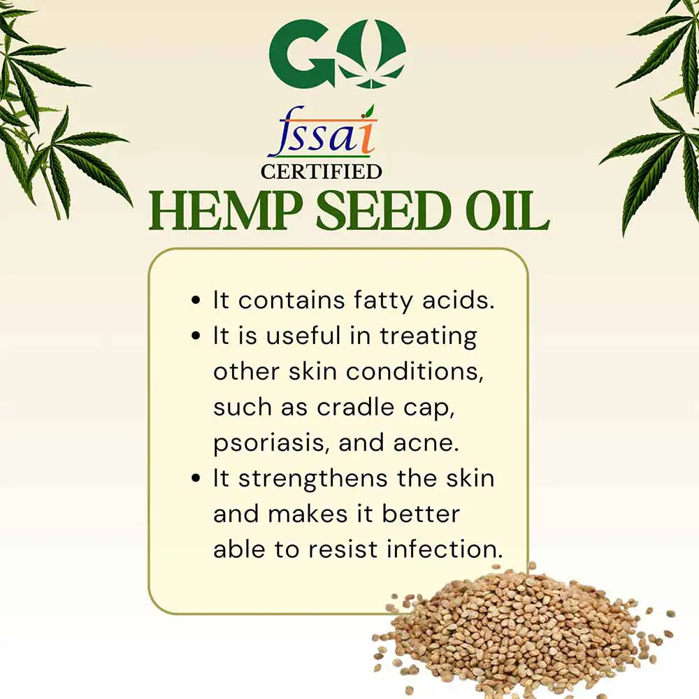 GoHemp Hemp Seed Oil, for Skin (100ml) on itshemp.in