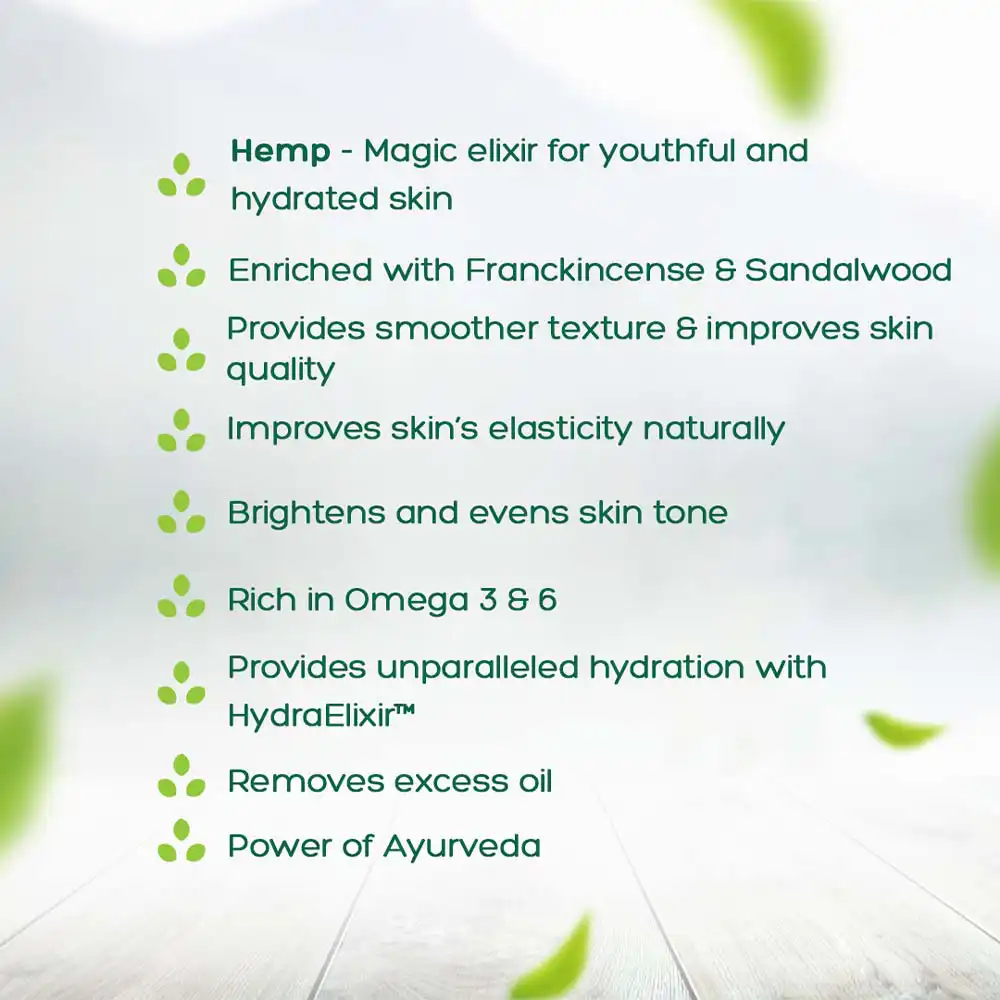 Hampa Hemp Eternal Radiance Serum, 30 ml on itshemp.in