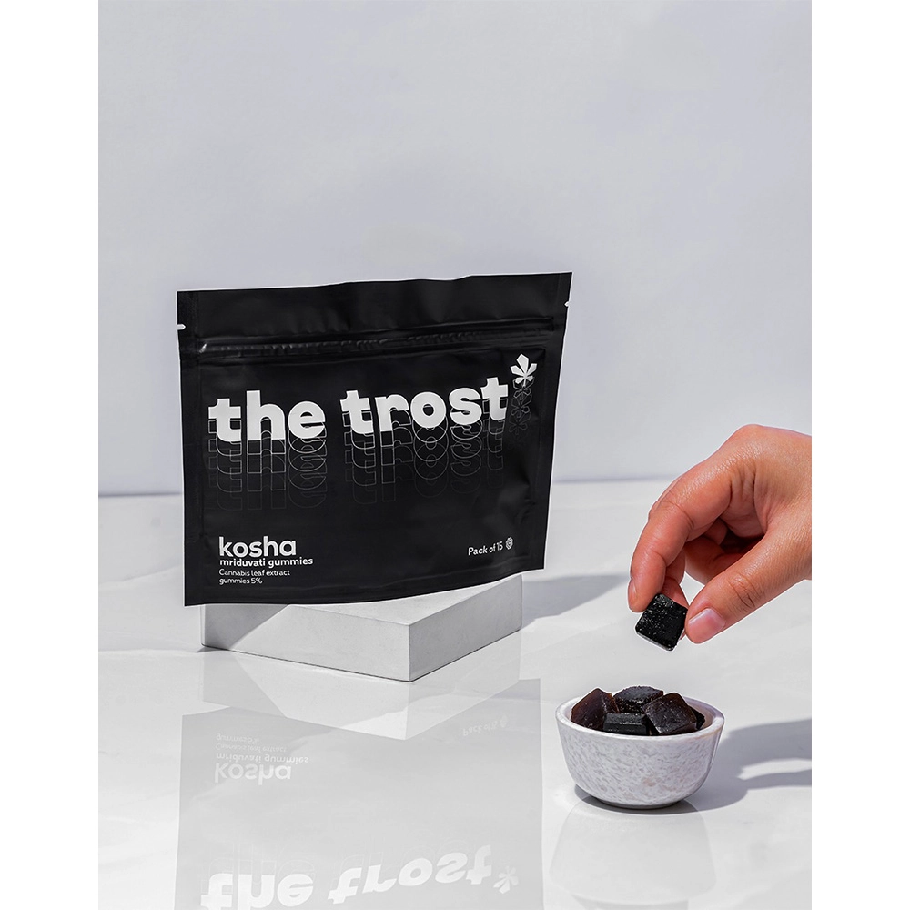 The Trost Kosha (Cola Flavor) - Cannabis Gummies (Mriduvati)- 5% Cannabis Extract, Pack of 15 - Image 2