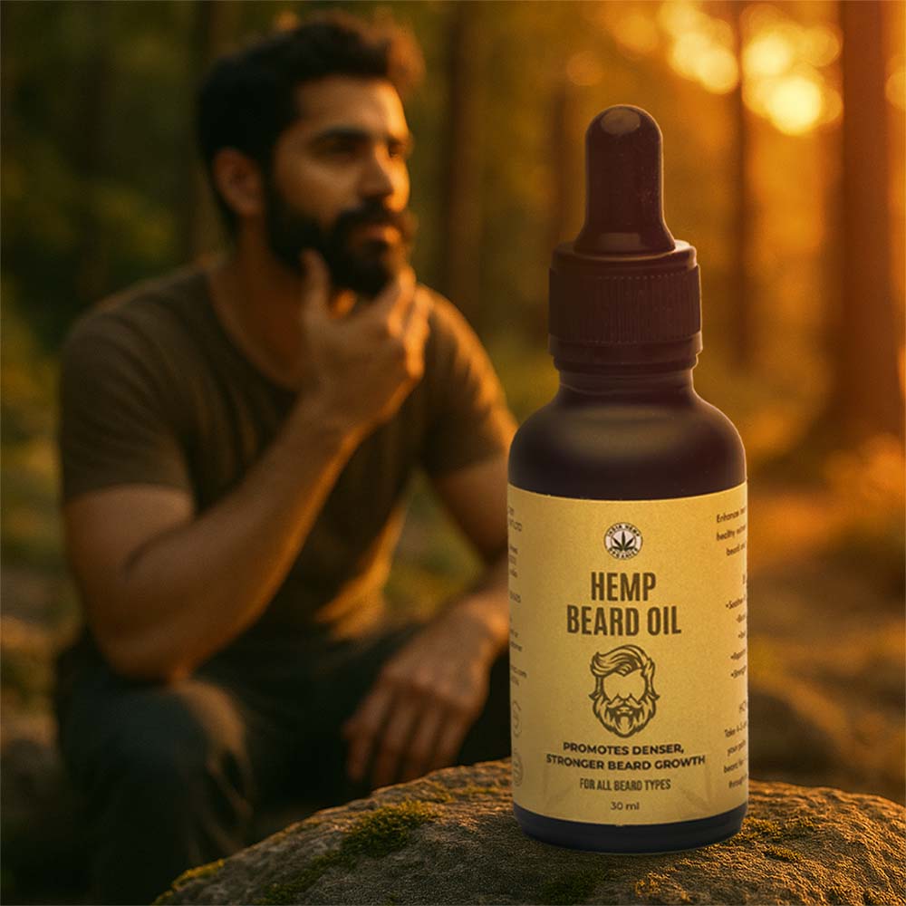 India Hemp Organics Hemp Beard Oil, 30ml - Image 8