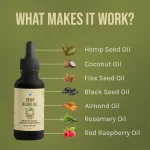 India Hemp Organics Hemp Beard Oil, 30ml on itshemp.in