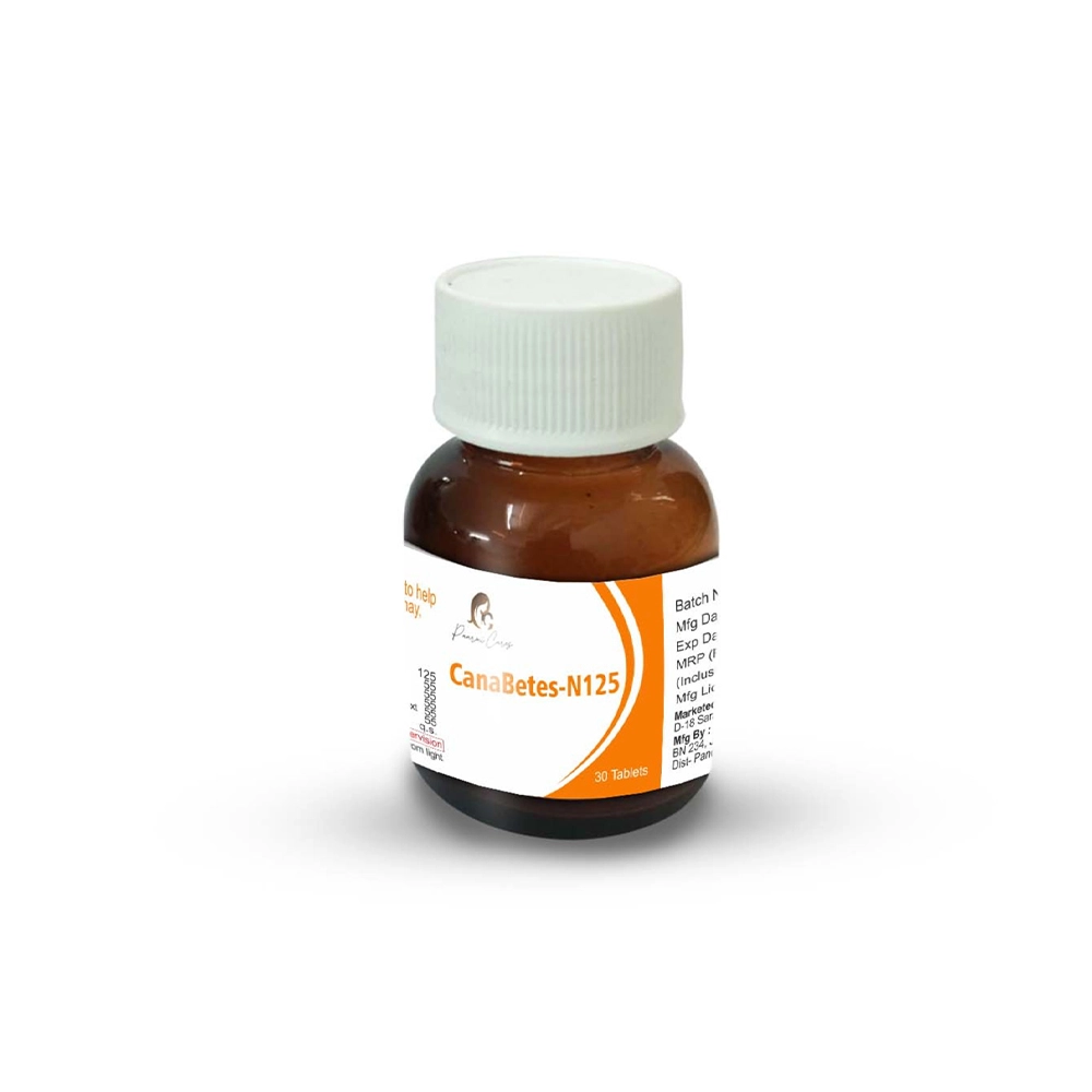 Paarmi Cares CanaBetes-N125, For Diabetes (30 Tablets) on itshemp.in
