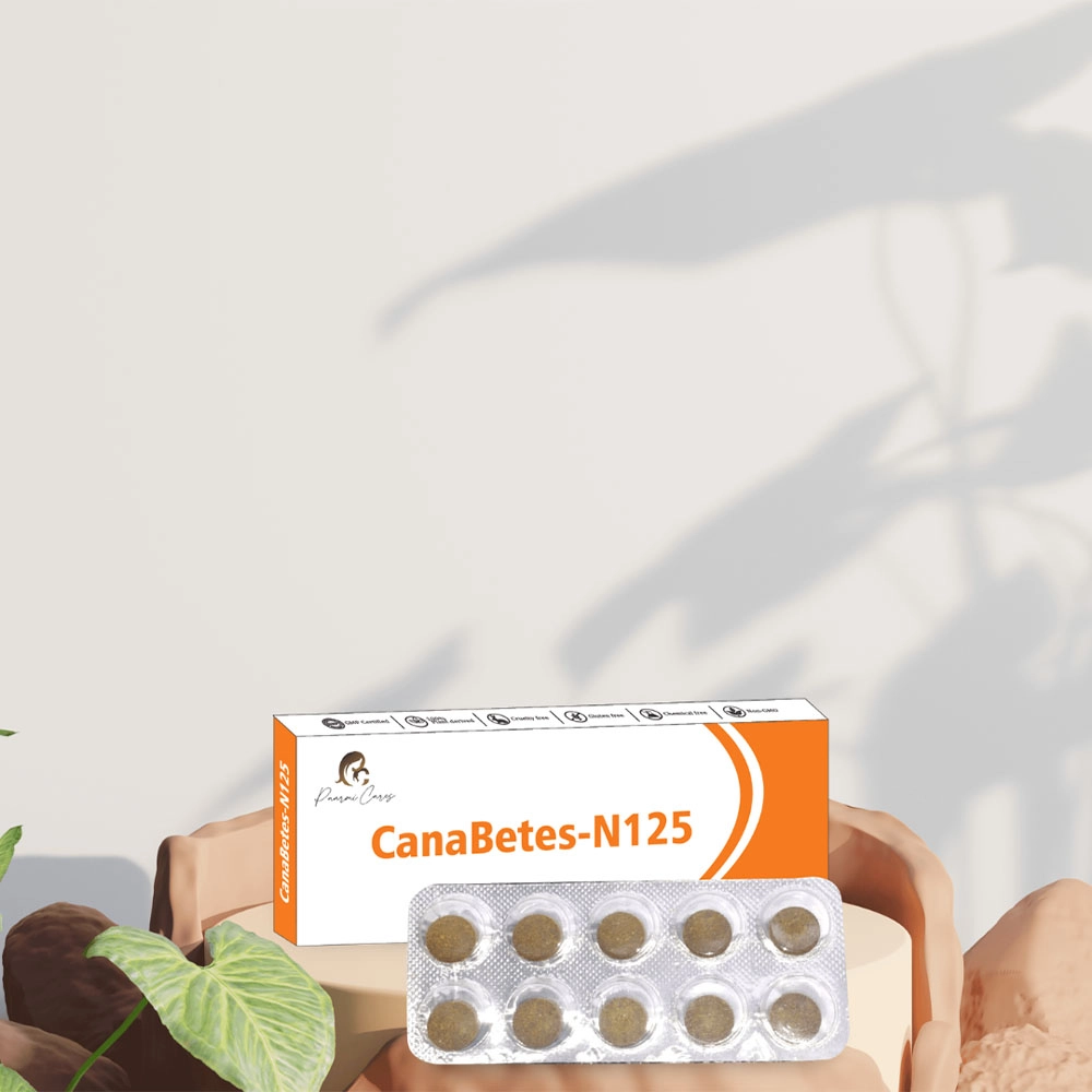 Paarmi Cares CanaBetes-N125, For Diabetes (30 Tablets) on itshemp.in
