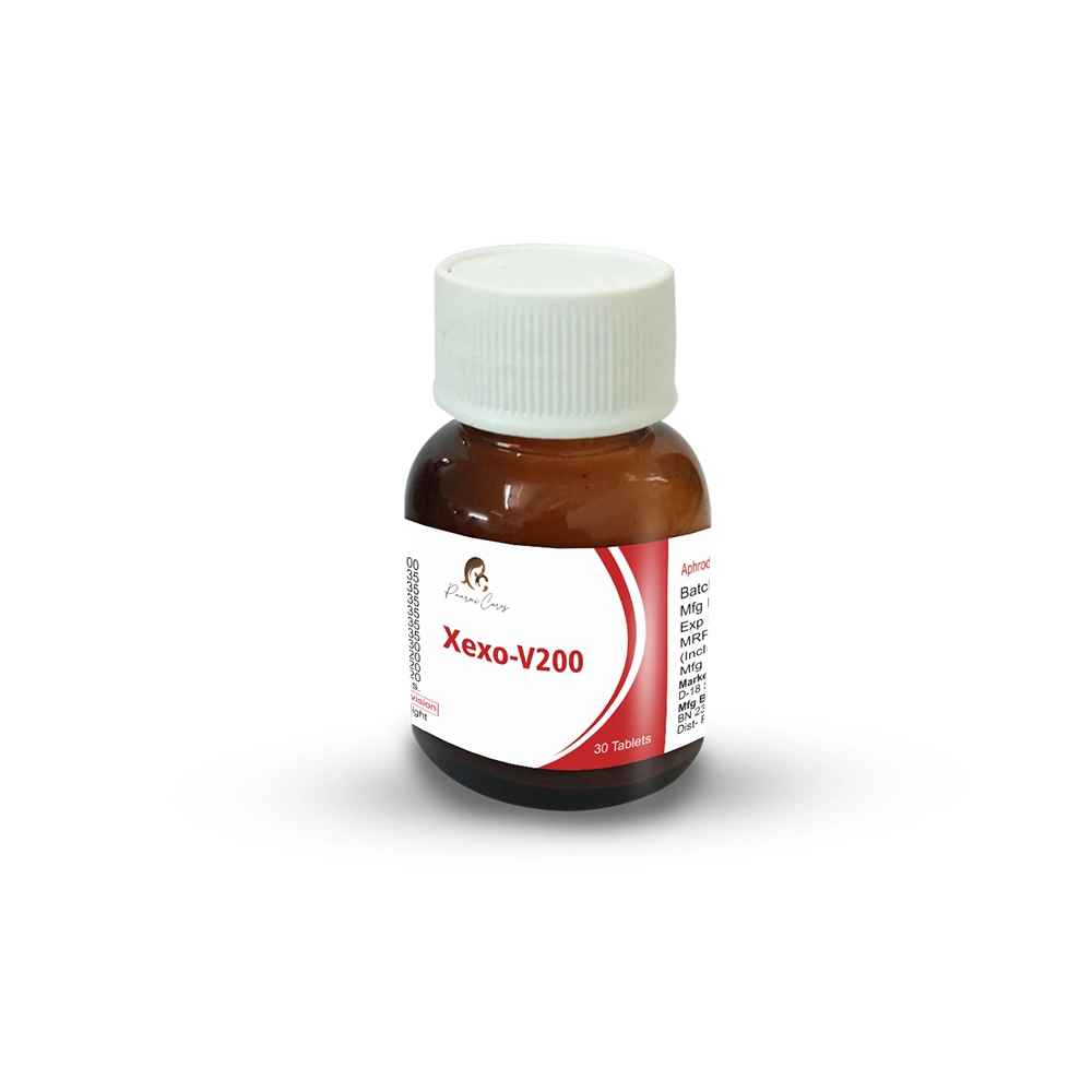 PC178010_1 Paarmi Cares Xexo- V200, For Vitality & Vigour (100 Tablets) on itshemp.in