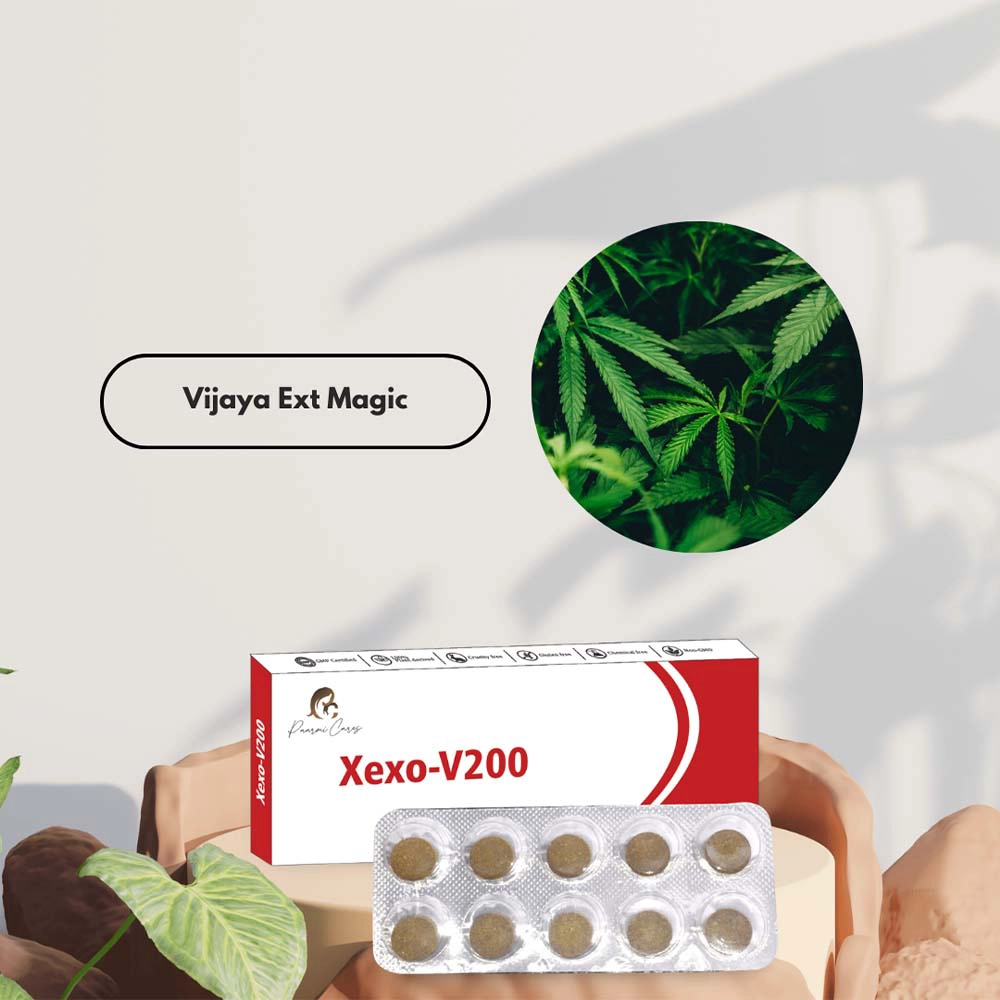 Paarmi Cares Xexo- V200, For Vitality & Vigour (100 Tablets) on itshemp.in