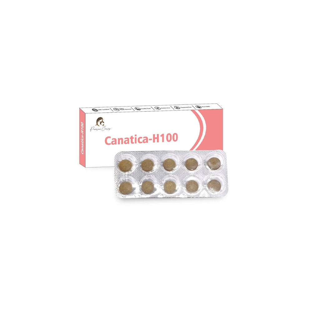 Paarmi Cares Canatica-H100, For Neuralgic Pain, Sciatica, Paralysis (100 Tablets) on itshemp.in