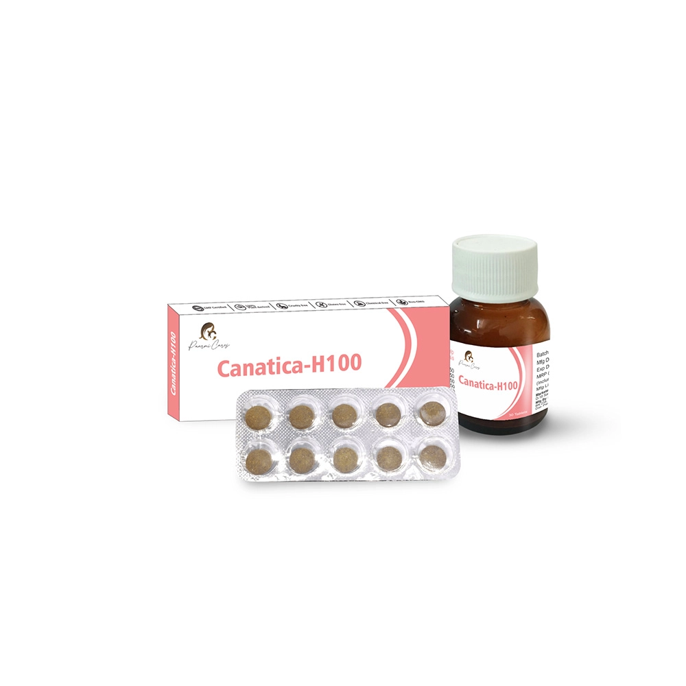 Paarmi Cares Canatica-H100, For Neuralgic Pain, Sciatica, Paralysis (100 Tablets) on itshemp.in