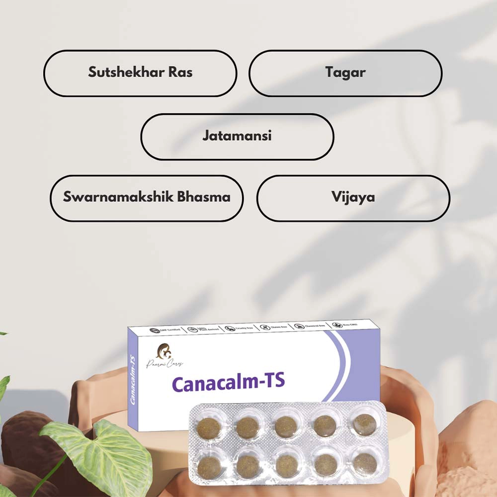 Paarmi Cares CanaCalm-TS, For Hypertension (30 Tablets) on itshemp.in